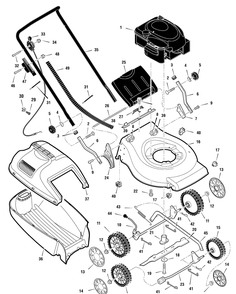 Part Location Diagram of 700062 Lawn Boy Spacer